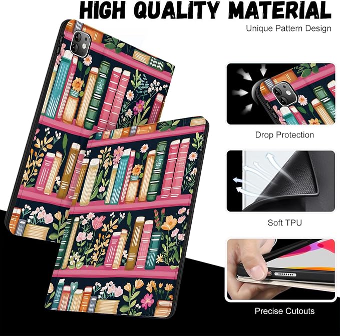 Floral Bookshelf