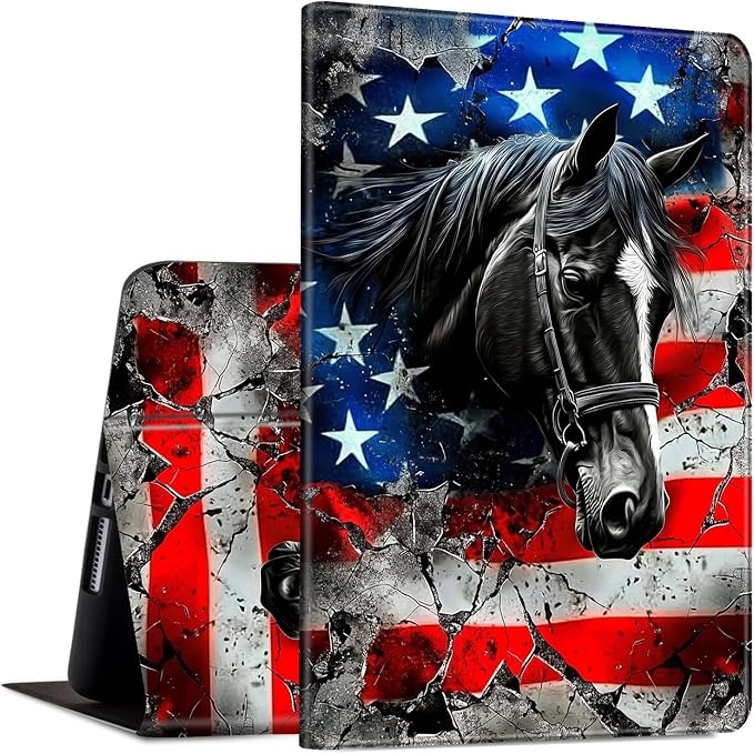 American Flag Horse