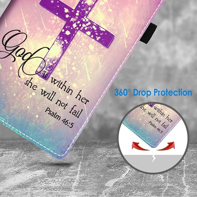 Christian Cross Bible Verse Quote Psalm 46:5