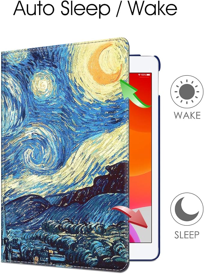 blue starry night