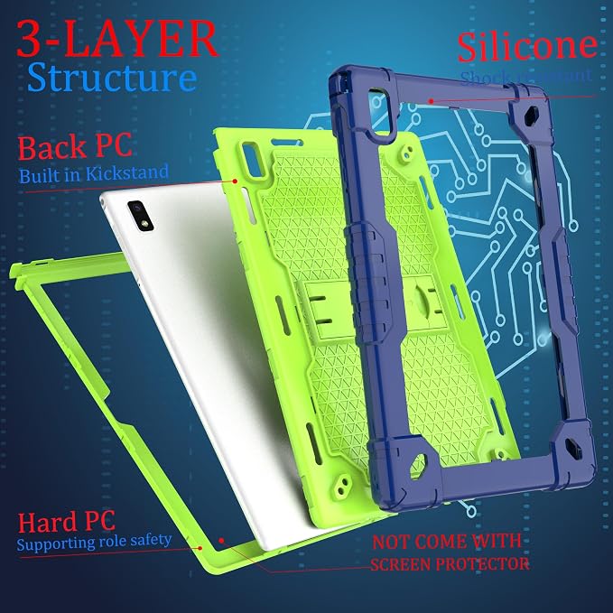 Navy/Green+2PCS Glass