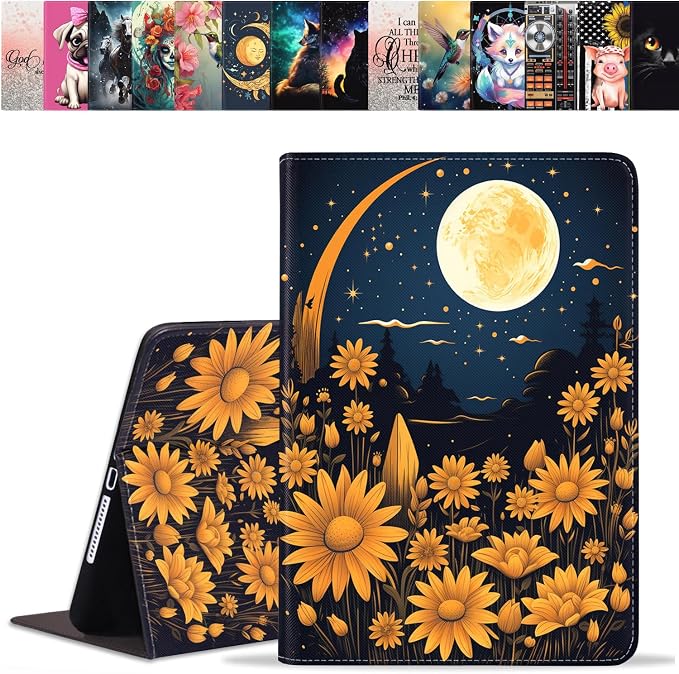 Daisy Garden Under The Moon