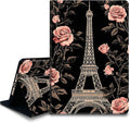 Bxgolkgd Tablet Case for 7 Kindle Paperwhite 2024 (12th Gen) &amp Kindle Colorsoft Signature EditionAuto Wake/Sleep FunctionParis Eiffel Tower Rose