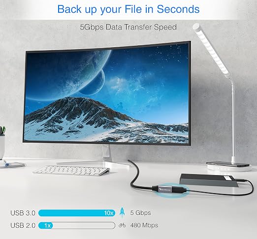 Grey USB 3.0