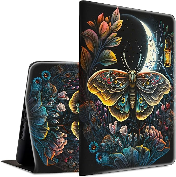 Moth Moon Flower Floral