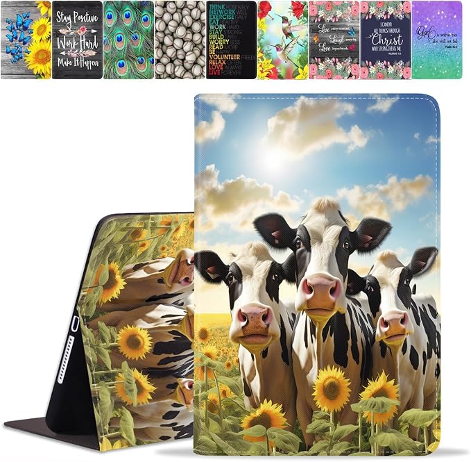 Cows and Sunflowers