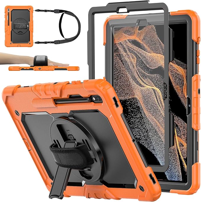 Orange & Black