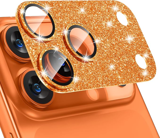 Orange Glitter