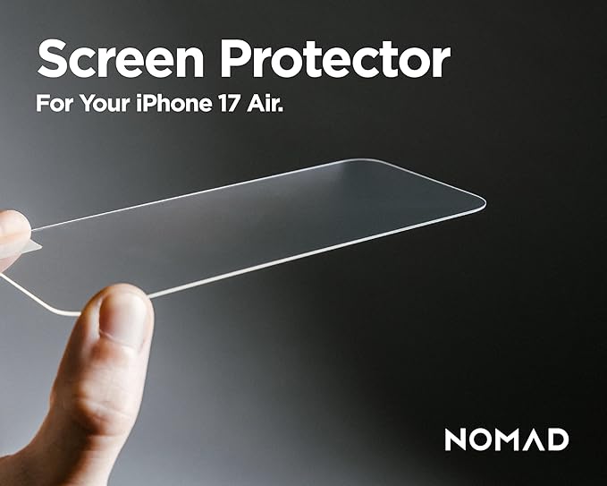 NOMAD Screen Protector compatible with iPhone 17 Air