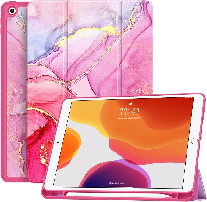 P-Hot Pink Marble