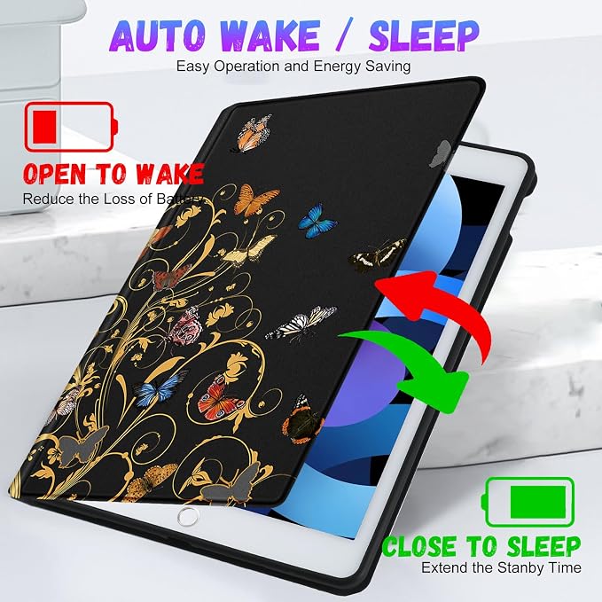4-for iPad 10.5-Glitter Butterfly