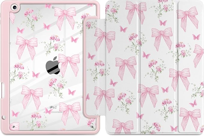 Pink Gingham Bows