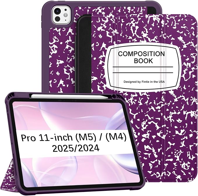 composition book purple
