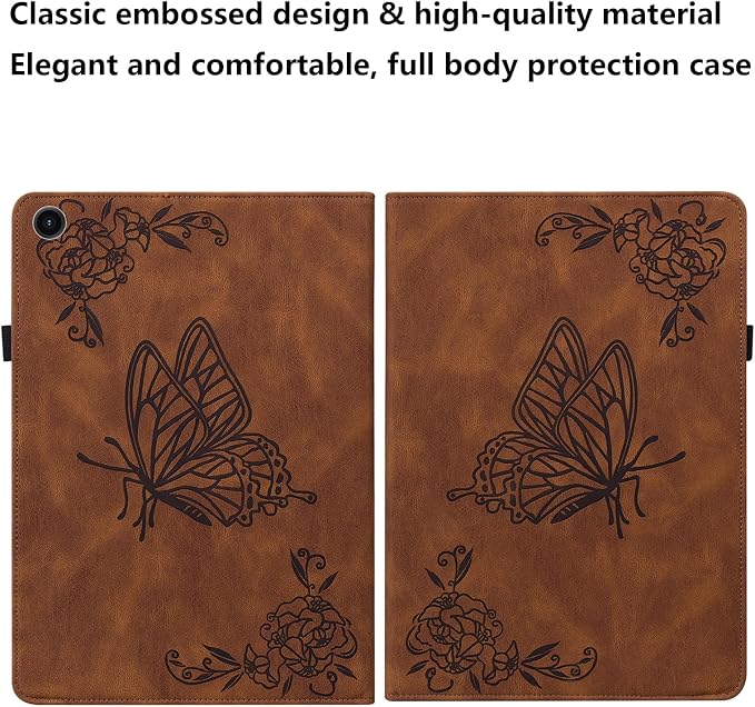 07# Brown Flower Butterfly