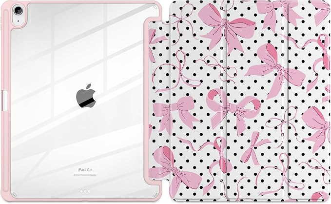Black Polka Dots&Pink Bows
