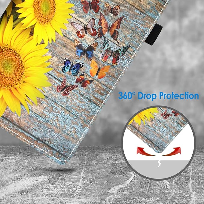 Butterfly and Sunflower