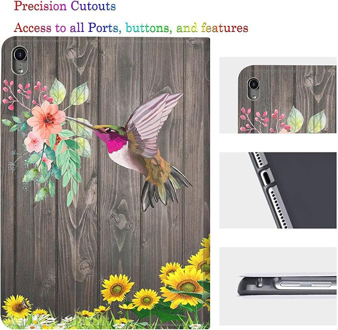 Hummingbird and SunAlower