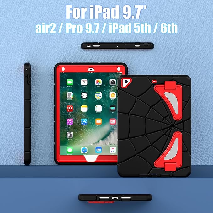 iPad Air 2/Pro 9.7/6th/5th Case-Black