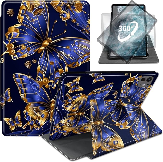 Blue Gold Butterfly