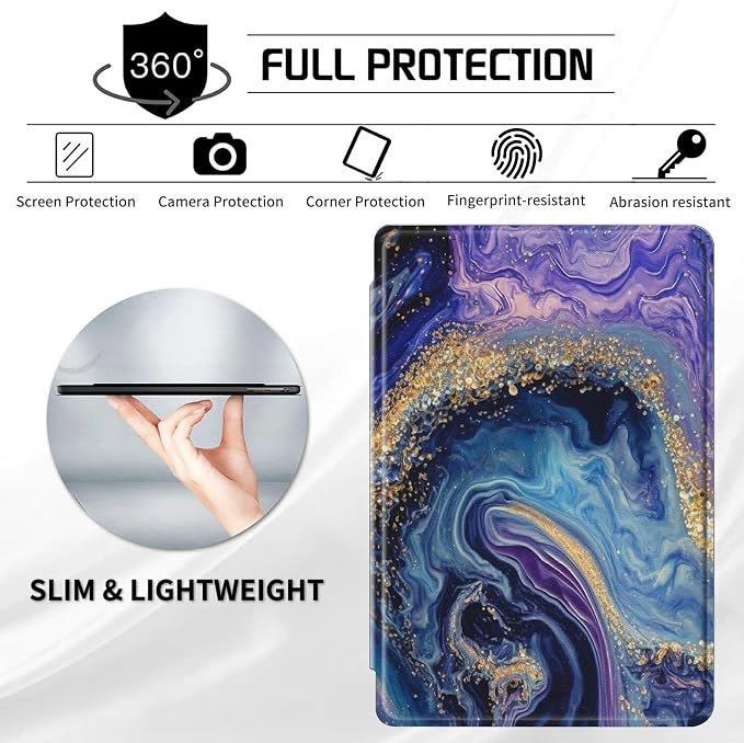 Purple Blue Marble