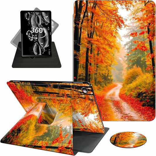 Autumn Red Forest