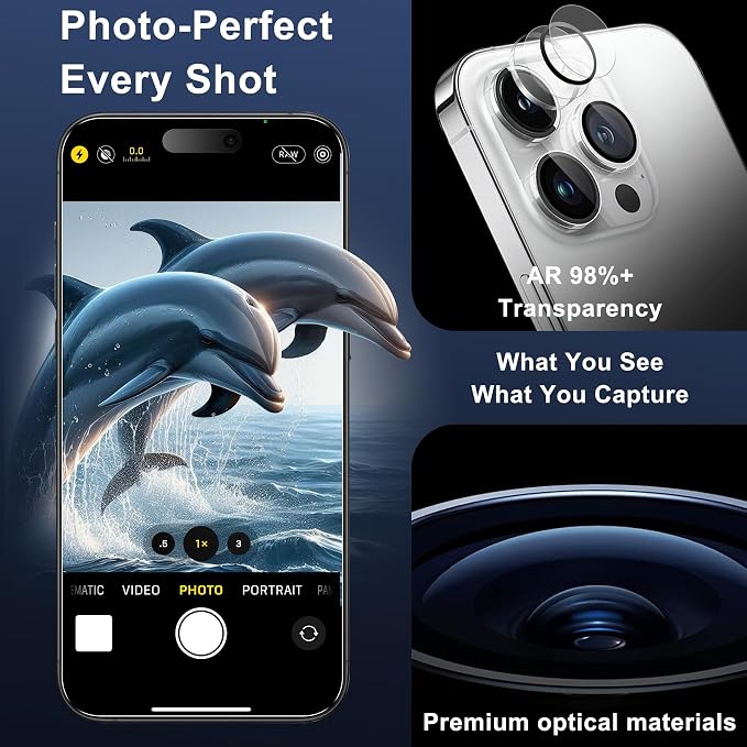 iphone 16 pro privacy screen protector matte