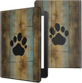 Case for All-New Kindle Paperwhite 12th Generation 7 inch 2024 &amp Kindle Colorsoft Signature Edition 2024 Lightweight Protective PU Leather Smart Stand Cover with Auto Wake Sleep - Watercolor Dog P