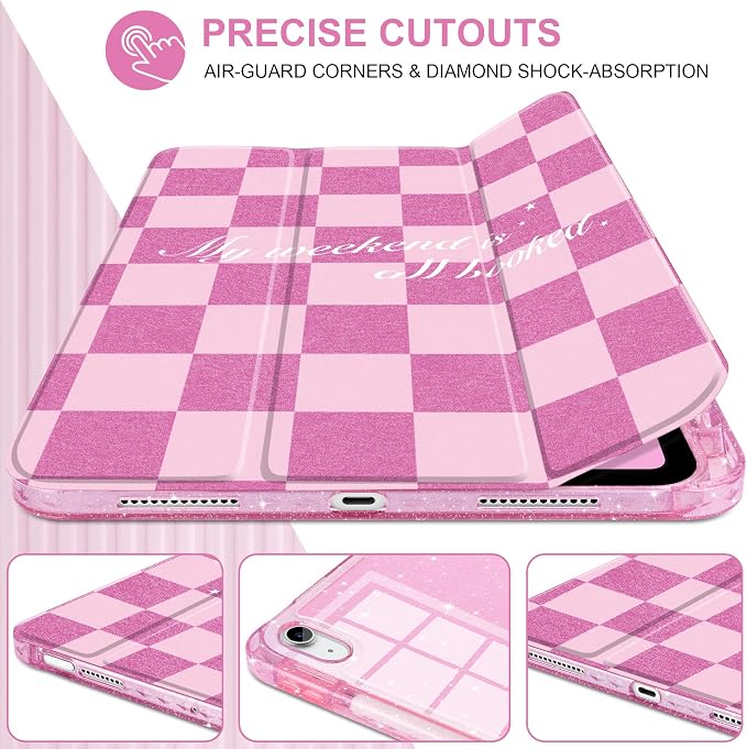 Pink Checkerboard