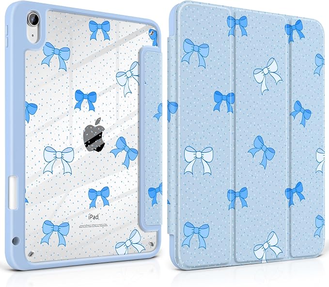 Blue Polka Dots & Bows