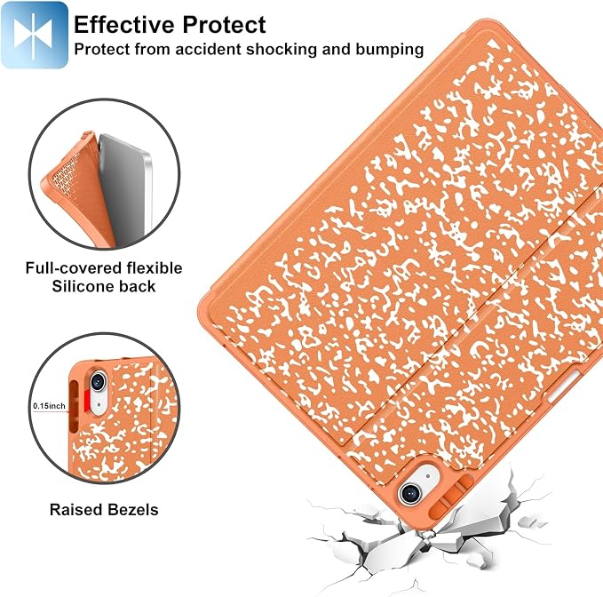 A-Composition Book Orange