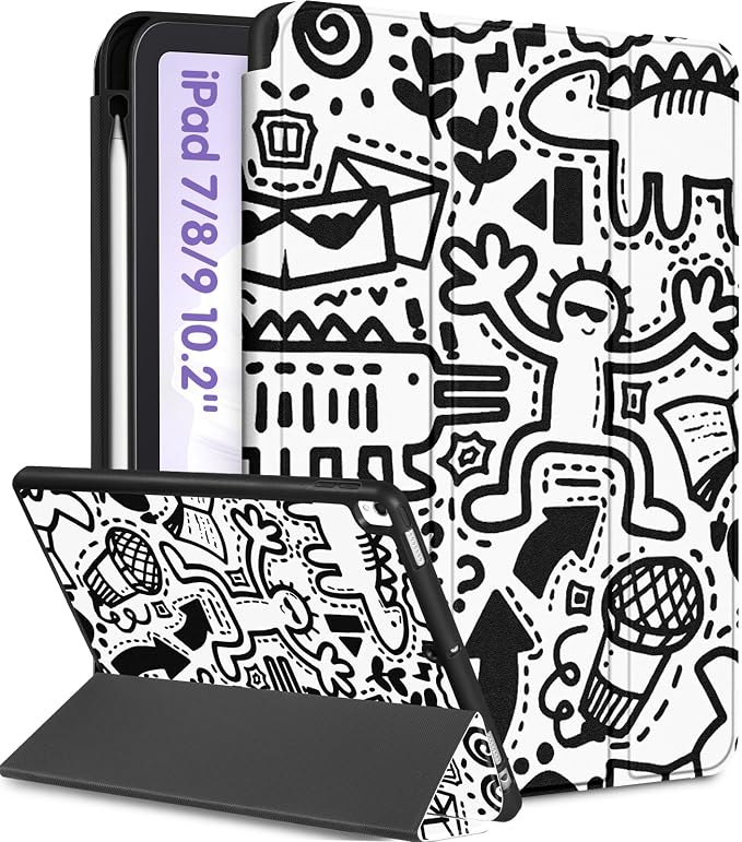 5-for iPad 9/8/7th-Graffiti