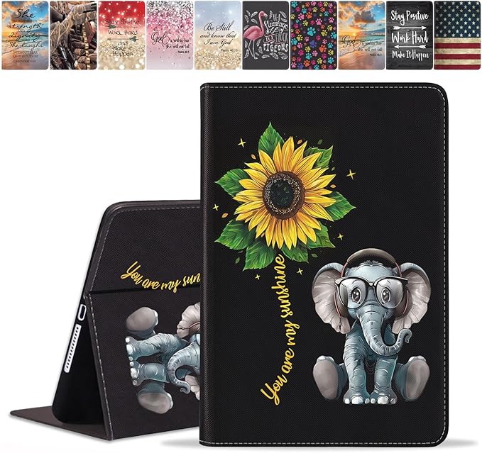 Elephant and Sunflower