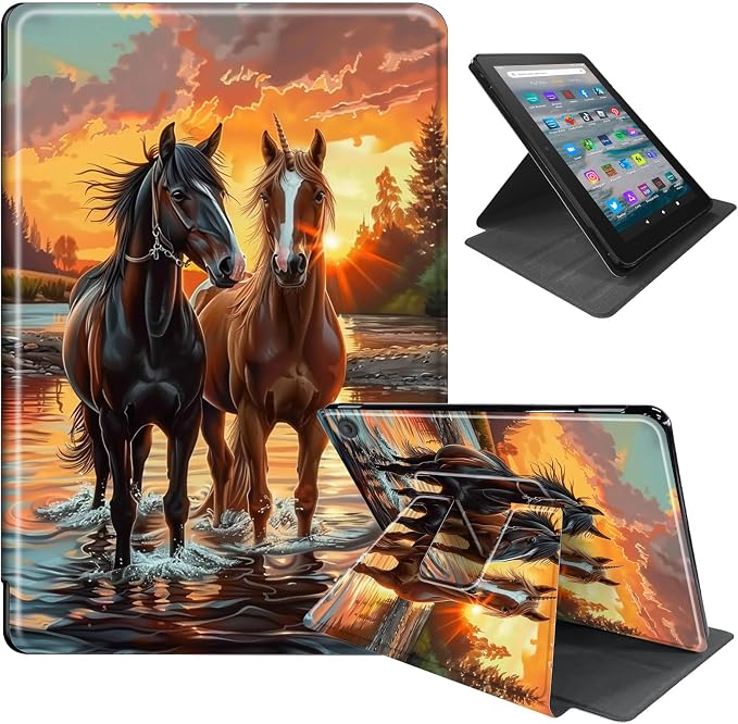 Black And Brown Horses