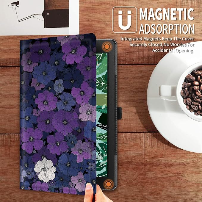 Dark Purple Florals