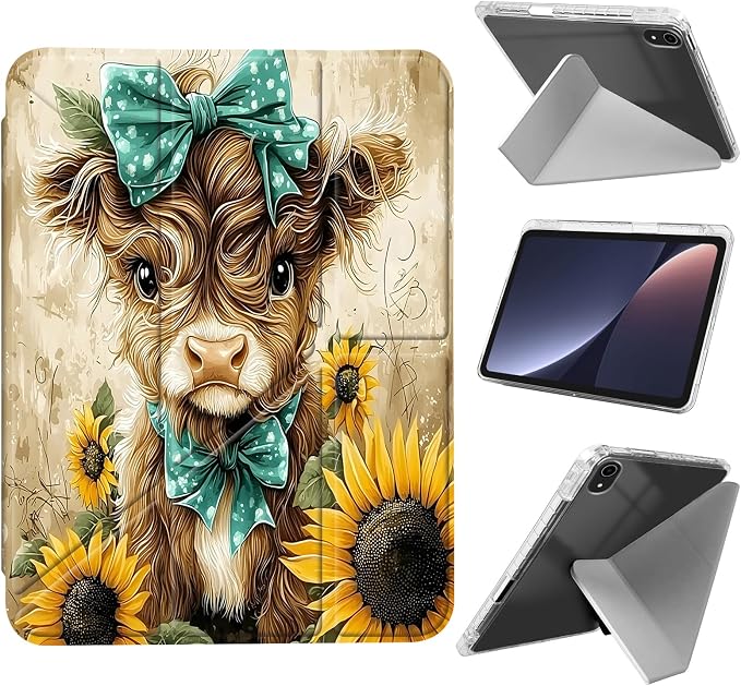 Cow with Blue Bows