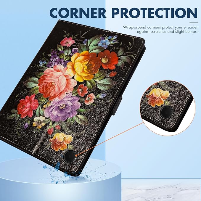 05 Black Flowers