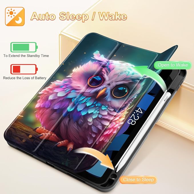 Rainbow owl