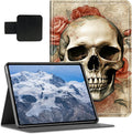 for Fire Max 11 Tablet (13th Generation 2023 Release) Case with Pen Holder &amp Auto Wake/Sleepd Shockproof Stand Protective Cover for Fire Max 11 2023 TabletSkull Roses