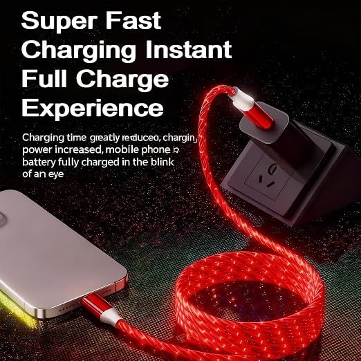 USB A TO C Starry Red
