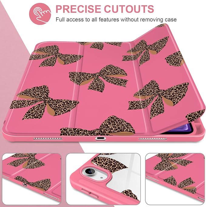 Leopard Print Bows