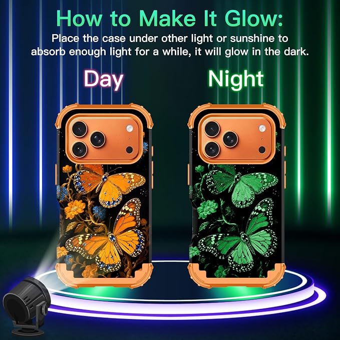 Glow in The Dark Cosmic Orange
