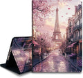 Bxgolkgd Tablet Case for 6 Kindle 11th Generation (2024/2022 Release)Shockproof Stand Cover with Heat DissipationAuto Wake/Sleep FunctionParis Eiffel Tower Sakura