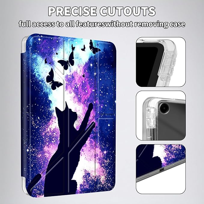 Galaxy Butterfly Cat