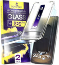 Defenslim for Samsung GALAXY S25 ULTRA Screen Protector (2Pack) Easy Auto-Dust &amp Align Install Kit 6.9 Tempered Glass 9H Hardness Ultra HD Clear Case Friendly WonderShield