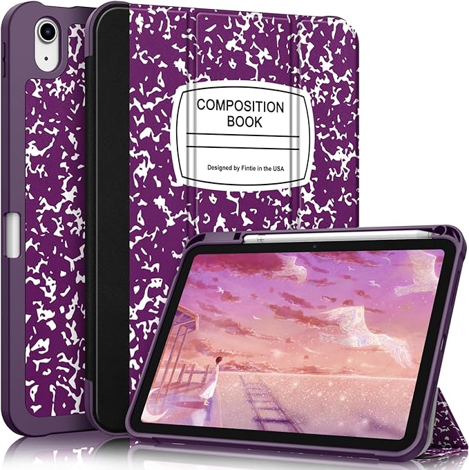 composition book purple