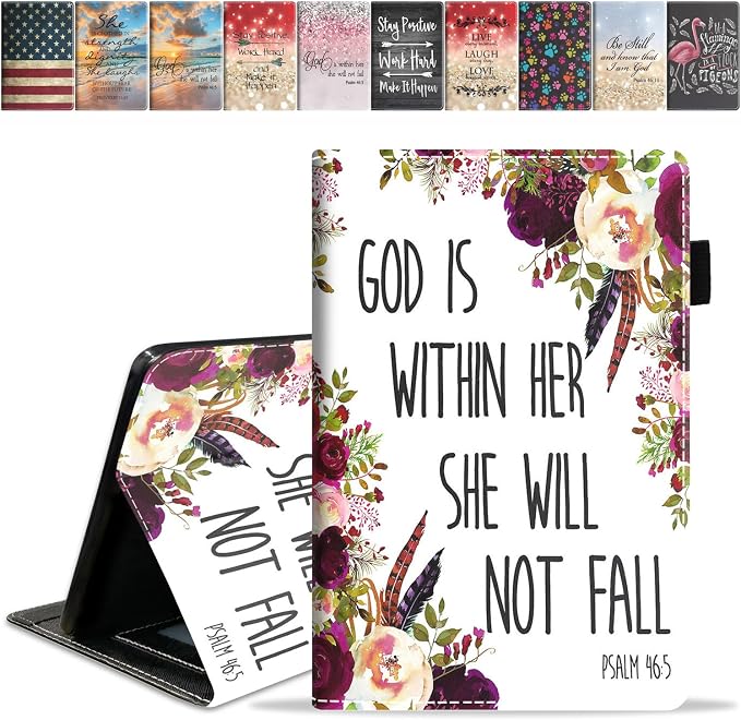 Floral Quote Bible Verse Psalm 46:5