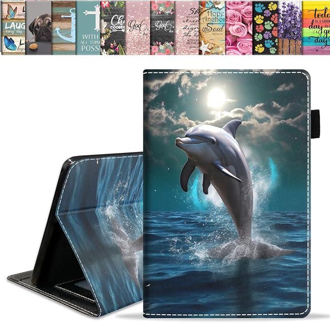 Dolphin Under The Moon