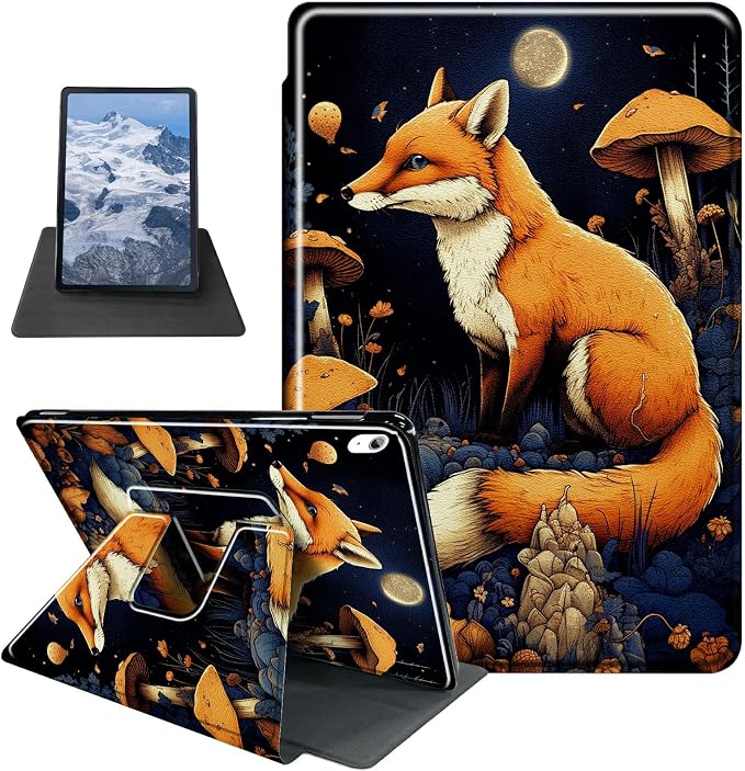 Fox With Mushroom