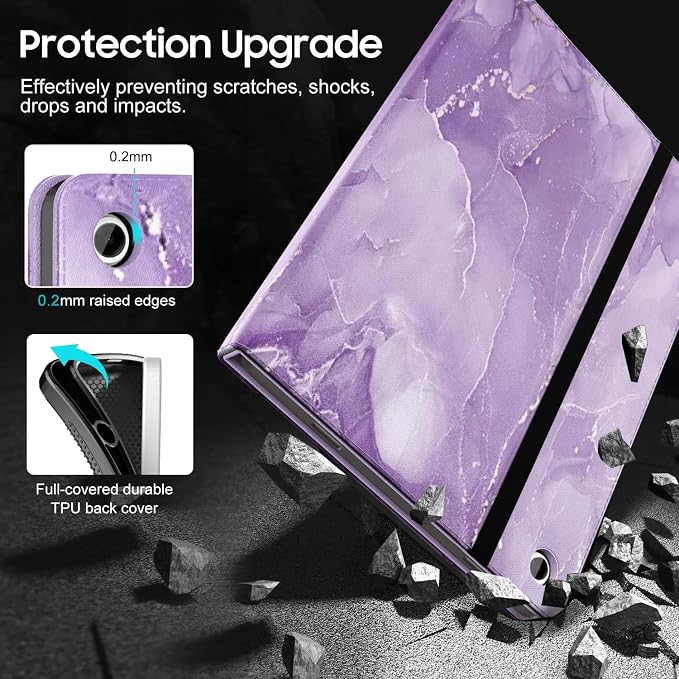 Marble Purple