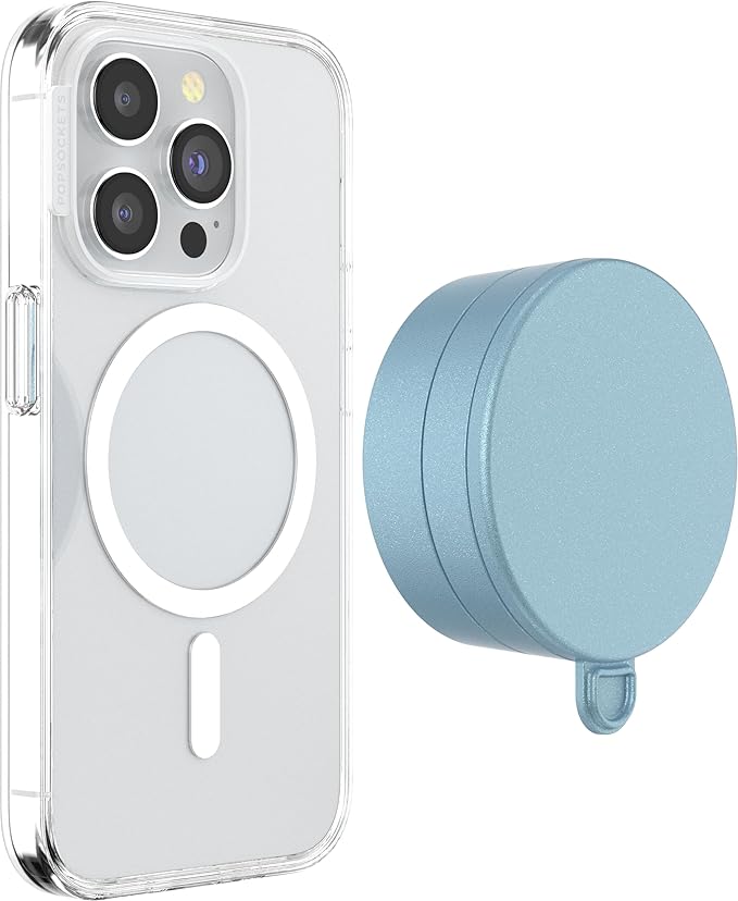 PopSockets Magnetic Suction Phone Mount Surface Mount for MagSafe Light Blue - Blue Sigh